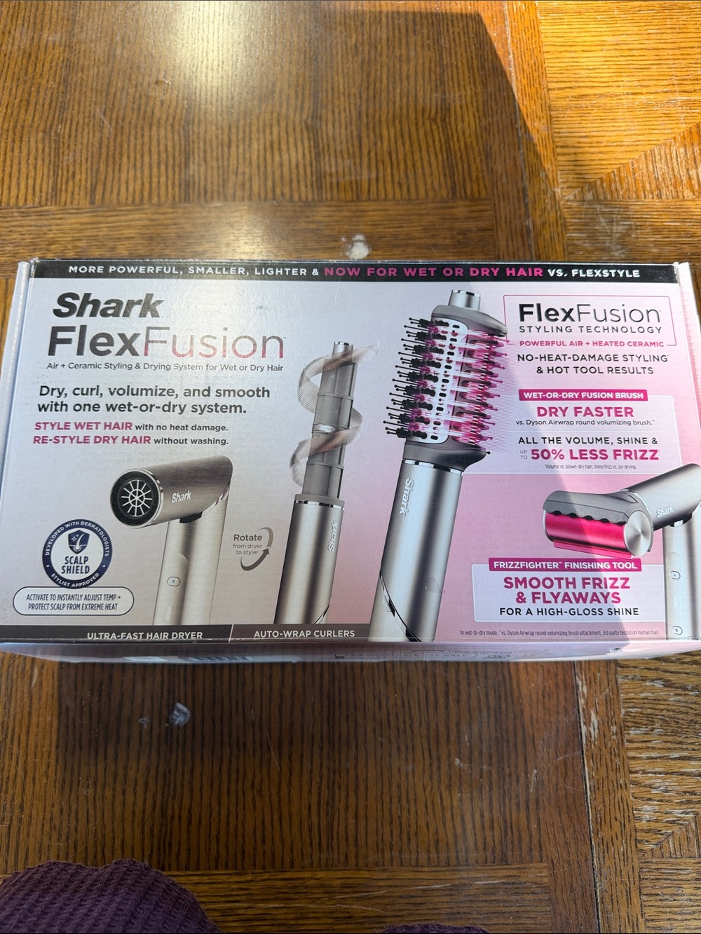 FlexFusion Hair Styling & Drying System - Pink/Silver